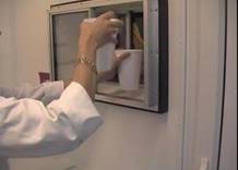 AI removing cup from hatch