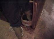 Security feet dipping